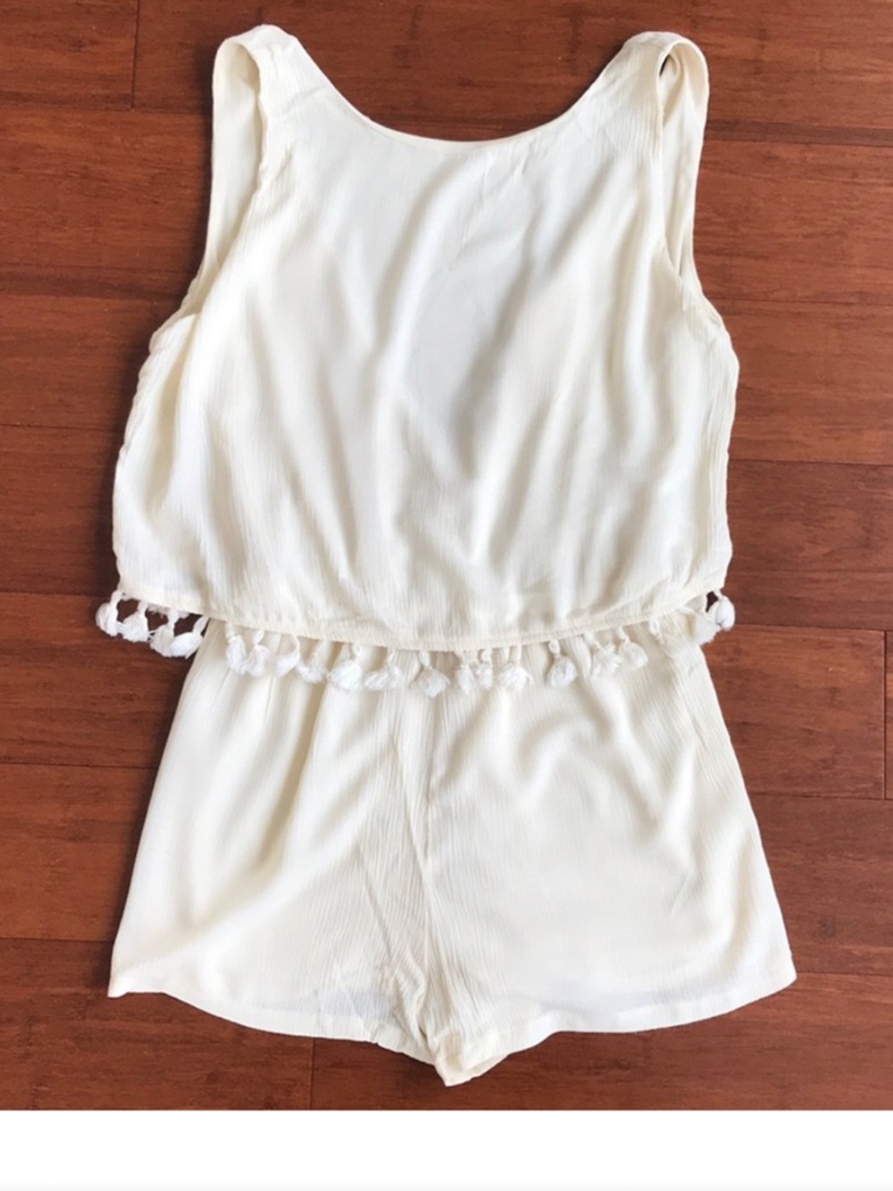 Forever 21 Romper w/ Tassels